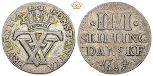 4 skilling 1764