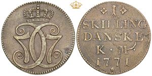 Skilling 1771, C'er 'ruller'