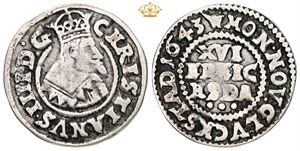 3 skilling lybsk 1643