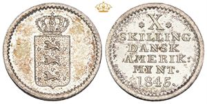 10 skilling 1845