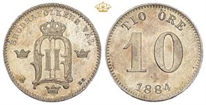 10 öre 1884