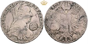 Taler 1780 S.F. - Countermarked
