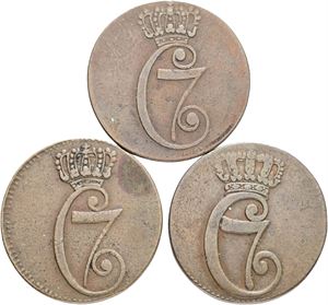 1/2 skilling 1771. (3)