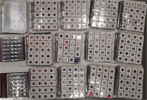 Samling vognpoletter, ca. 2.900 stk.