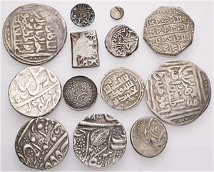 Coll., Ag, misc. types and dates. (13)