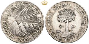 8 Reales 1842 NG MA