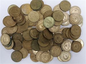 2 kroner, 'gule', 100 stk.