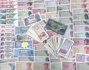 Collection banknotes, approx. 200 pcs.