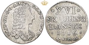 Mark / 16 skilling 1716