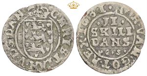 2 skilling 1681