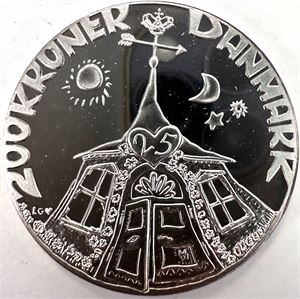 200 kroner 1992, Dronning Margrethe og Prins Henriks sølvbryllup
