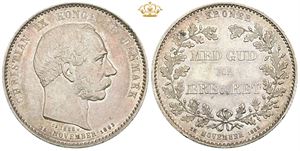 2 kroner 1888, 25 års regeringsjubilæum
