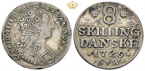 8 skilling 1729