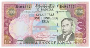 100 Tala ND, no. B494537