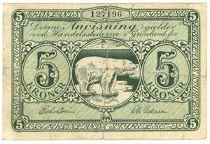5 kroner u. år (1945)