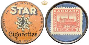 Postskillemønt, 10 øre Star