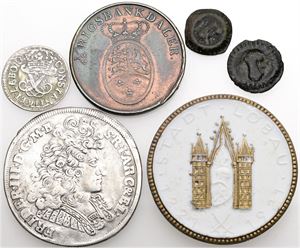 Collection incl. 2/3 Taler 1693. (6)