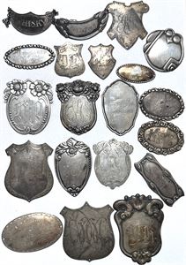 Frakkeskjolde og mærker, Ag. (20)