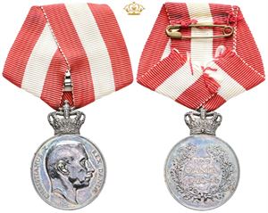 Frihedsmedalje, Pro Dania 1940–45, med krone