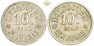 10 Cents, L. Tissot & Co.