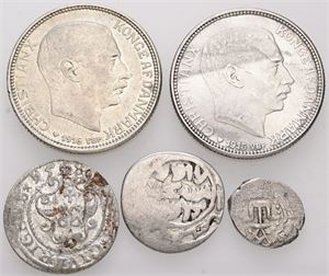 Collection incl. Poland, Schilling 1595. (5)
