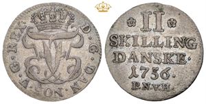 2 skilling 1756