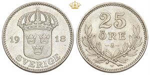 25 öre 1918