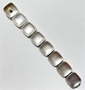 Bent Knudsen, leddelt armbånd, Ag