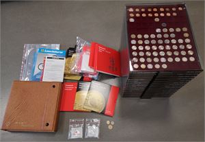 Årgangmønter i 16 Leuchtturm bakker