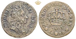 1/2 skilling 1696