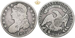 Half Dollar 1827