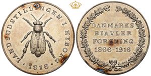 Landsudstillingen i Nyborg, Danmarks biavlerforening, 1916