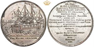 Flydedokken, 1691, galvano-kopi