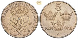 5 öre 1913
