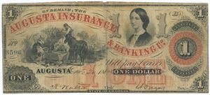 1 Dollar 1861, No. 3596