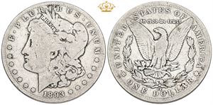 Dollar 1893 CC