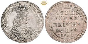 6 skilling lybsk 1665