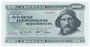 500 Krónur 1978