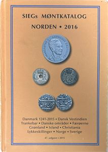 Siegs møntkatalog, Norden 2016