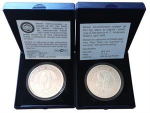 10 kroner 2005; 100 kroner 2007. (2)