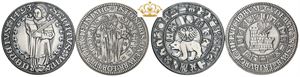 Replicas of Bern Guldiner 1493 and Fribourg Taler. (2)