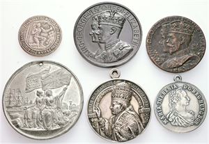 Collection medals. (6)
