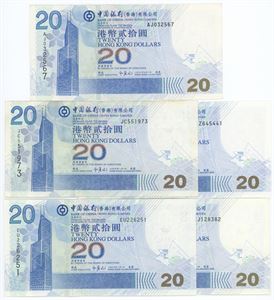 20 Dollars 2003-2009. (5)