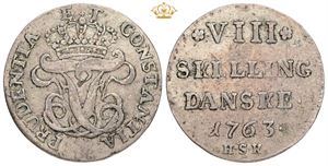 8 skilling 1763