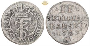 2 skilling 1665