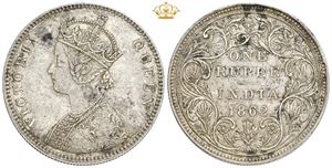 Rupee 1862