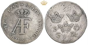 5 öre 1753
