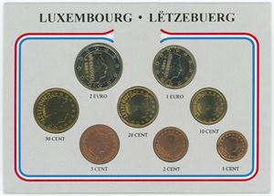 Luxembourg - coin set 2002