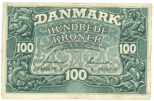 100 kroner 1944 e