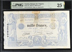 1000 Francs 1924